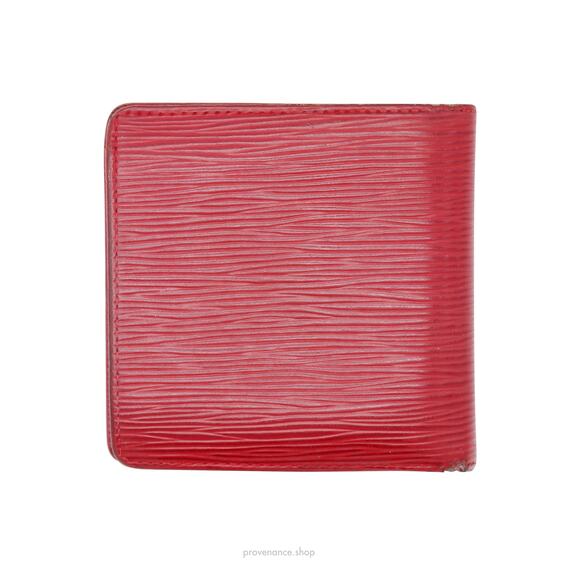 🔴 Louis Vuitton Marco Wallet - Red Epi Leather - Picture 2 of 9
